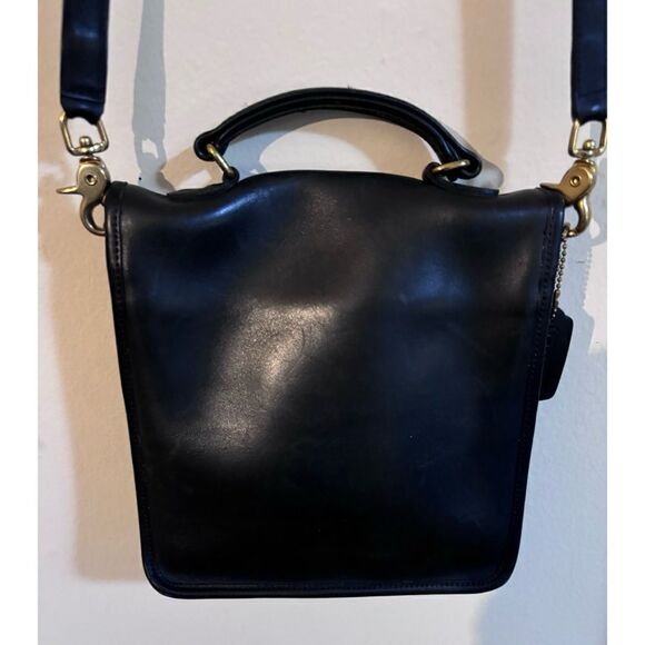 Vintage Coach RETRO Classic Willis Station Messenger Crossbody Bag Made in USA - Picture 4 of 12